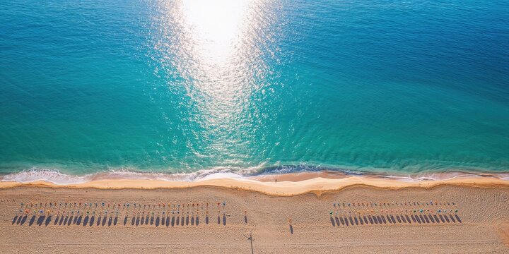 Falasarna Beach in Chania, Crete, featuring rocky outcrops and calm sea, ideal for relaxation and beach activities