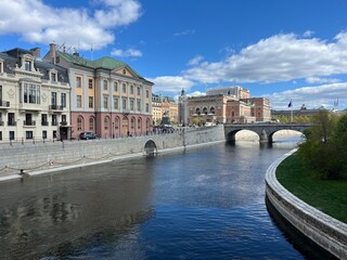 landscape in Stockholm, Sweden, Northern Europe