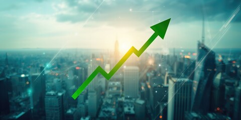Financial market rally showing rising prices, highlighting positive investor sentiment and market momentum