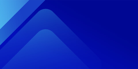 Abstract Blue Geometric Layered Background with Rounded Shapes and Gradient Tones, Modern Minimal Design for Business Presentation, Corporate Banner, Website Header, Technology Branding and Profession
