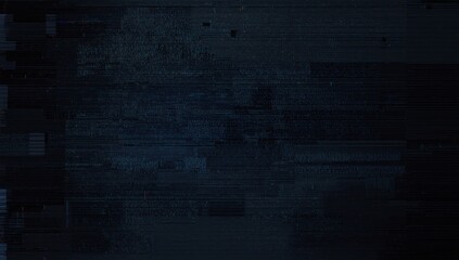 Distorted digital display with interference patterns, suitable for modern wallpaper backgrounds