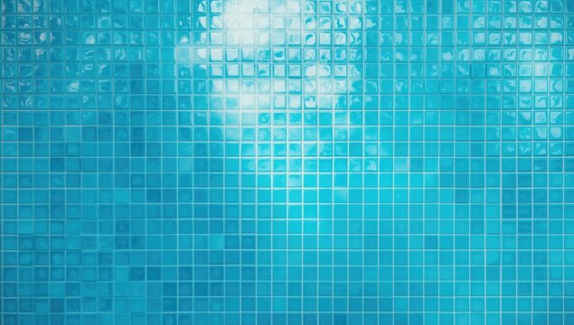 Ceramic tile mosaic featuring a blue sky pattern for decorative wall applications