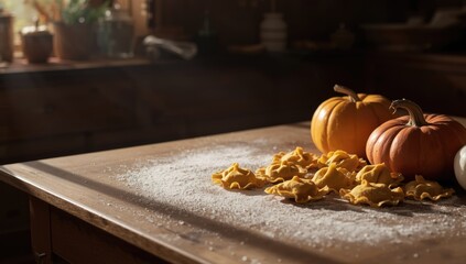Freshly crafted Italian tortellini enjoyed during autumn, emphasizing seasonal flavors and artisanal technique