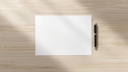 Drawing paper layout in horizontal format for art creation, coloring, and graphic design work, ideal as a background