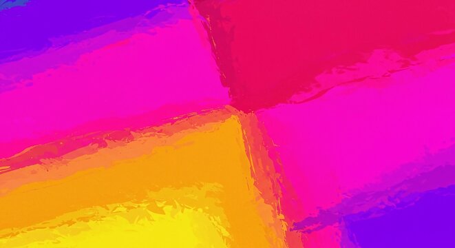 Vibrant canvas texture featuring bold, energetic brushstrokes and layered colors creating a compelling, dynamic, non-objective background design, detail, unique, color