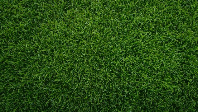 Green lawn pattern and texture background suitable for garden or park layouts