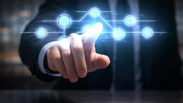 Interactive Digital Business Interface Triggering Strategic Actions