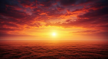 Vibrant, swirling digital artwork depicting an imagined open field under an intense, hallucinatory glow, perfect for abstract backdrops, trippy, party, abstract