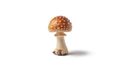 Toxic Amanita pantherina mushroom, used for educational purposes in mycology