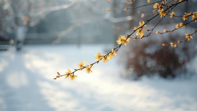 Witch hazel shrub with medicinal properties applied in skincare formulations to reduce irritation, herbal medicine observance