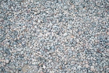 A background of small pebbles