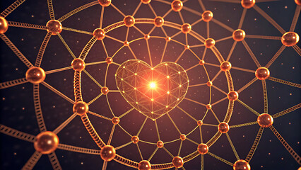 abstract background with circles and stars