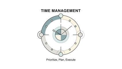  Time Management Strategy Illustration