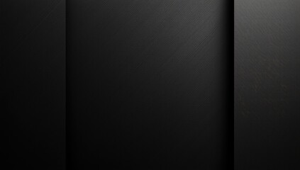 Contemporary dark setting with geometric white squares arranged at angles, suitable for digital interface or editorial background