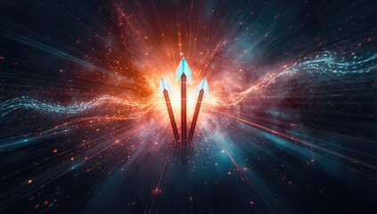 Various arrow symbols arranged on a plain background for interface layout, serving as a navigation aid