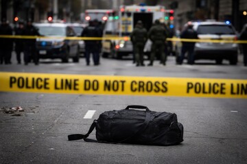 Black bag suspected in terror related explosive situation