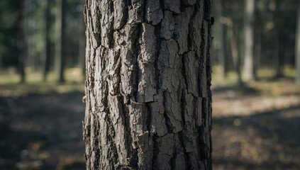 Text and layout background featuring dry grey bark texture for visual contrast