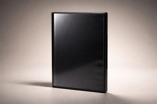 DVD case isolated on plain background with copy space
