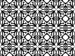 Geometric decorative design with a repeating structure.
