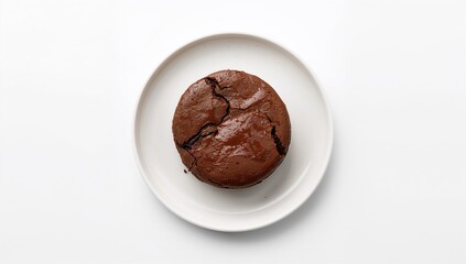 Chocolate brownies cake, dense baked good emphasizing moist crumb and chocolate flavor