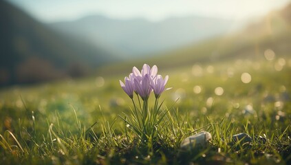Gentiana verna flower, detailed close-up for botanical study, spring bloom