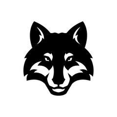 Wolf Head Mascot Logo Design
