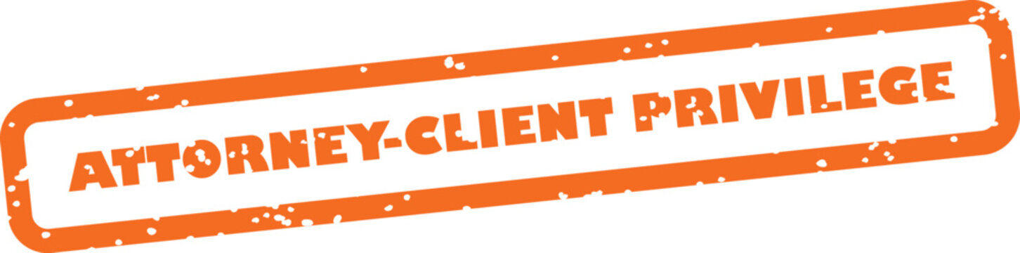 Attorney client privilege stamp
