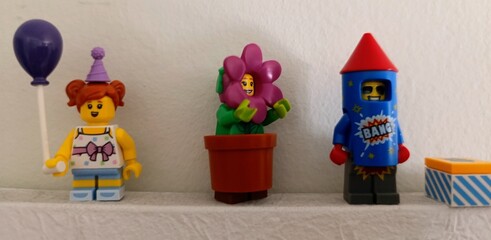 Obraz premium Lego Comemoração de Aniversário