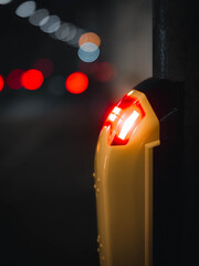 traffic lights button