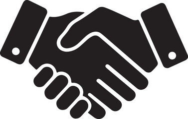 Obraz premium Handshake icon