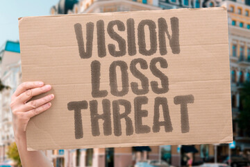 "Vision Loss Threat" Severe pressure spikes may cause sudden blindness. BLINDNESS. RETINA. HEMORRHAGE. VISION. LOSS.
