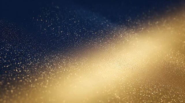 Elegant navy blue and soft gold gradient background with refined noise texture