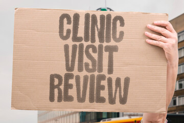 "Clinic Visit Review" Regular clinic checks guide treatment plans. FOLLOWUP. DOSE. ADJUST. PLAN. SAFETY.