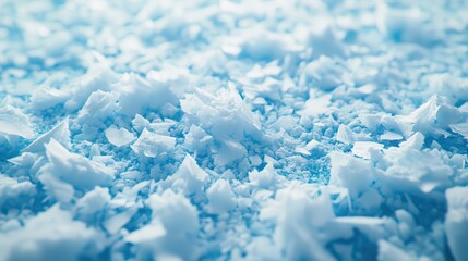 Abstract representation of ice shards showing cold texture