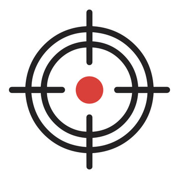 target aim bullseye scope icon