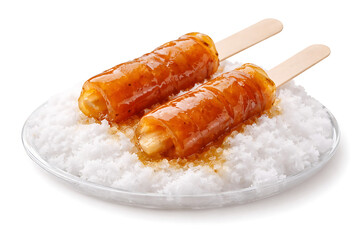 Maple taffy on snow style