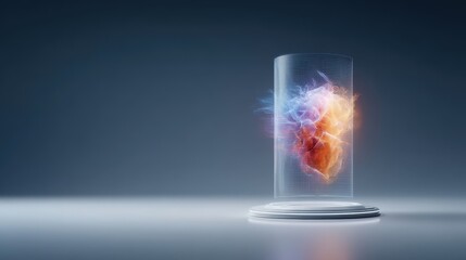 Digital Heart Representation in a Futuristic Display Environment