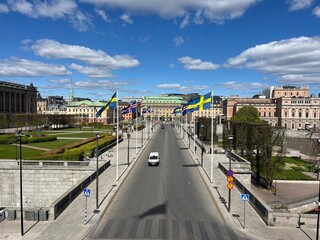 landscape in Stockholm, Sweden, Northern Europe