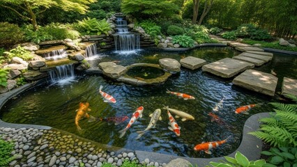 Koi pond