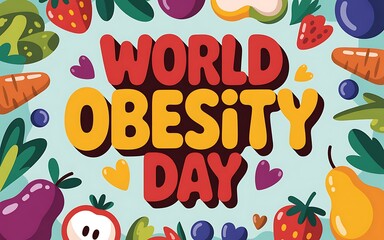 Celebrating world obesity day with healthy foods