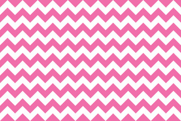 HotPink and white color Zig zag seamless pattern.