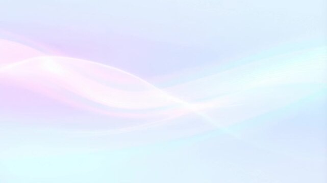 Flowing pastel waves on gradient background  gentle movement and calming aesthetics
