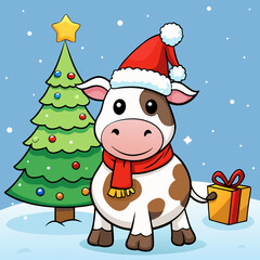 santa claus with gifts