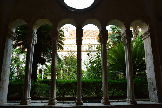 クロアチア ドブロヴニクのフランシスコ会修道院