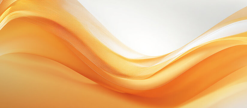 abstract orange  wave background