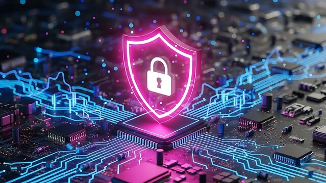 Advanced cybersecurity network protecting digital data