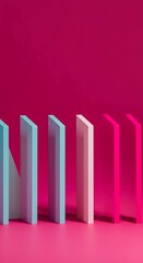 Minimalist pattern of repeating elements featuring an empty gap, emphasizing visual flow, pause, and incomplete sequence, space, pause, minimalist