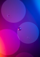 Vibrant abstract composition featuring extremely shallow depth of field. Soft spheres of light merge into a mesmerizing, unfocused background, composition, dreamy, diffused