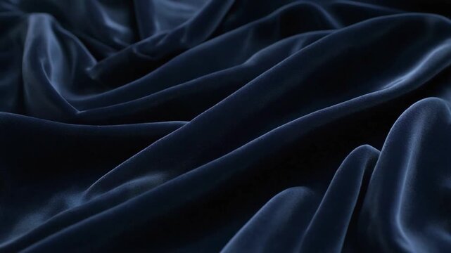 Firefly &ldquo;Dark navy velvet folds, subtle light accents, cinematic depth, ultra-realistic fabric&rdquo; &mdash; se