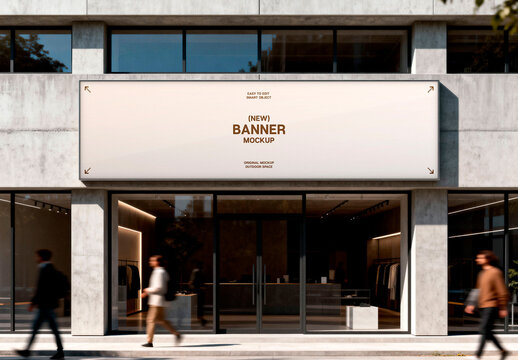 Facade Header Banner Mockup